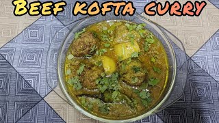 BEEF KOFTA CURRY | MEATBALLS | EASY RECIPE