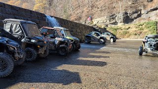 West Virginia Hatfield & McCoy Trails 2024 SxS UTV Ride RzR X3 RMax KRX