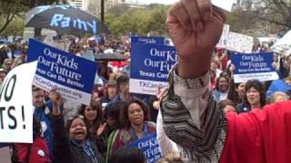 Uniting Together to Fight Cuts - Save Our Schools Chant