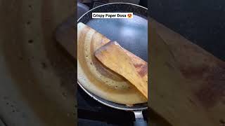 Crispy Rava (रवा) मसाला डोसा Quick Recipe | Street Rava Paper Dosa #shorts #dosa #food #streetfood