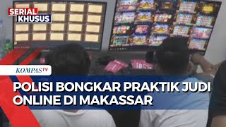 Bongkar Peran Pelaku Judi Online di Makassar, 200 Lebih Kartu Provider Diamankan  SERIAL JUDOL