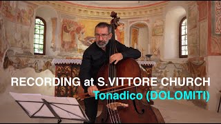 Recording at Ancient Church of S Vittore