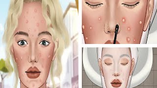 Asmr face acne cleaning Acne removal asmr facial  treatment #youtubelong #longvideos #mrnajeebideas