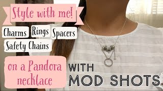 Style with me | 6 ways on how to wear charms on a Pandora necklace