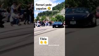 #1like 🤣 FERRARİ'ye de yaptik DUBLAJi🤣 #shortsviral #shorts supercar  sportcar Honda Civic sound