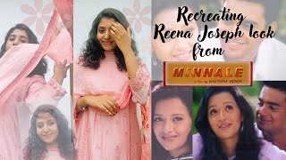 GRWM AS REENA JOSEPH FROM MINNALE ✨❤️ edits || #minnalesongs #minnalemovie