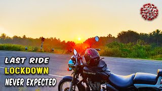 Last trip before lockdown tamil | Royal enfield Trip tamil  | pollachi