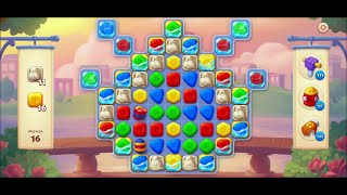 TOWNSHIP   Colorful Puzzle  Match -3  game level # 2060