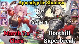 E3 March 7 x Clara & E0S0 Boothill Superbreak New Apocalyptic Shadow Stage 4 Clear / HSR