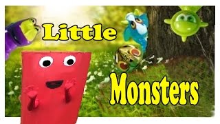 The Shapes | VIVASHAPES | Shapes In Real Life | Monster Surprise bags | videos for kids