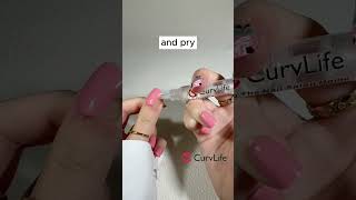 Quick and Easy Nails: Curvlife Semi-Solid Glue for 3 Weeks of Beauty