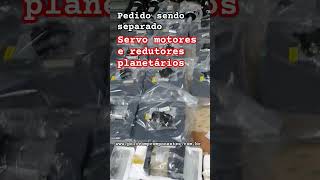 Servo motor,  redutor planetário,  automação industrial.