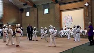 Amrita Karate belt test part 1