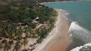 Arugam Bay Sri Lanka. DJI drone footage