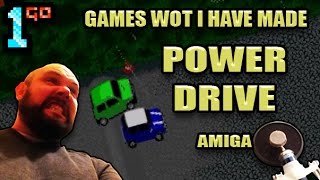 1GO Short Play - Games Wot I Have Made - Power Drive (Amiga) (With Commentary)