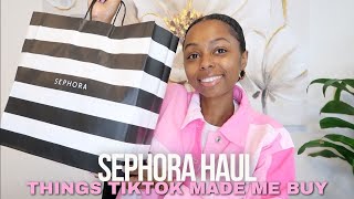 Sephora Haul | Products TikTok made me buy during the Sephora Sale