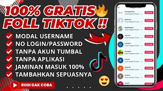 Cara Menambah Followers TikTok Gratis Permanen Sepuasnya Tanpa Batas!