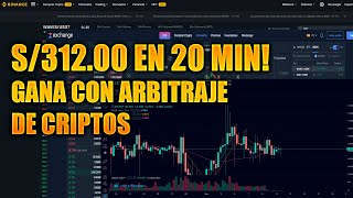 🔥Aprende a hacer Arbitraje de CRIPTOMONEDAS de Perú🔥 Ejemplo REAL paso a paso ( YA NO FUNCIONA)