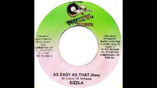 Sizzla - As Easy As That (Black Jack Riddim)