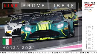 LIVE | Prova Libera | Monza | Fanatec GT Europe 2024 (Italiano)