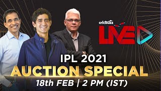 IPL Auction special 2021 Live