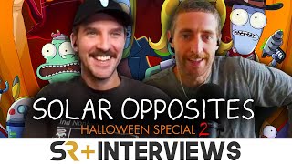 Solar Opposites' Dan Stevens & Thomas Middleditch On "Bonkers" Halloween Special & Monsterverse