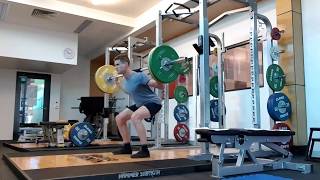 Runners Barbell Squats - Strength & Power