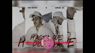 Anuel AA, Bad Bunny- Hasta Que Dios Diga ( Audio OflCial)