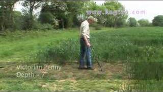 Laser Trident 2 Metal Detector with Norfolk Wolf