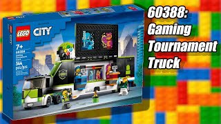 🎮🚚 LEGO Set 60388: Gaming Tournament Truck Review! Level Up the Fun  | Click to Join!