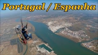 Entre ««Fronteiras»» Portugal/Espanha - Paramotor M.C