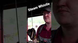 Steam Engine Whistle #steamtrains