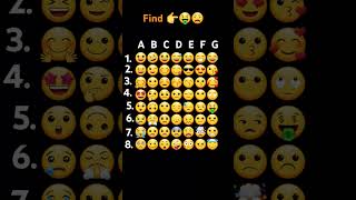 Find the odd emoji and please like and subscribe my YouTube channel #emojichallengequiz