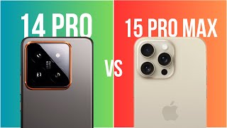 Xiaomi 14 Pro vs iPhone 15 Pro Max Comparison!