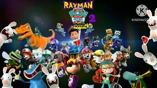 Rayman paw Pantrol 2 the whacky adventure of rabbids trailer