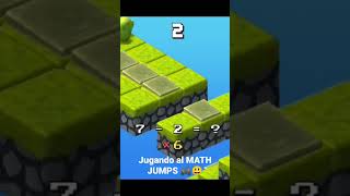 Jugando al #mathjumps 🎮😃 #juegos #maths #matematica