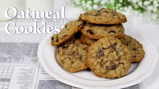 Cranberry Raisin Oatmeal Cookies I Jono Sweet Treats