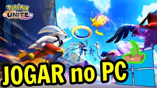 🎮 Como JOGAR [ Pokémon UNITE ] no PC ▶ BAIXAR e INSTALAR