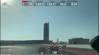 Camaro SS Time Attack on Dubai Autodrome National Circuit