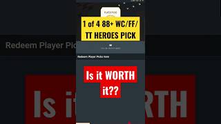 1 of 4 88+ WC/FF/TT HEROES PLAYER PICK #fifa23 #fifashorts #packopening 🇦🇺🏴󠁧󠁢󠁥󠁮󠁧󠁿 🇫🇷 🇸🇪 W or L??