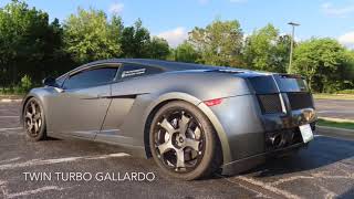 STREET RACING LAMBORGHINI VS BUILT C6 CORVETTE