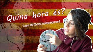 Aprendamos La HORA ⏰ en CATALÁN