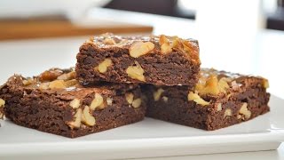 Brownies de Chocolate con Nuez  ✩  TAN DULCE