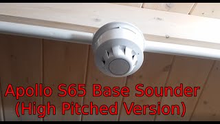 Higher Pitched S65 Sounder Base | Demonstration