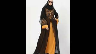 Fancy BEL ke sath mein new Abaya latest model aasteen ke sath  best quality#youtube #hijab #burkh