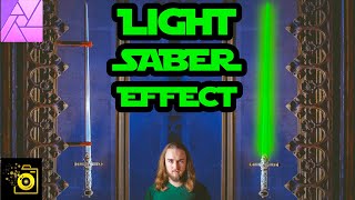 🎨 How to create lightsaber effect ? Only 3 steps ! | Affinity Photo basics tutorial !