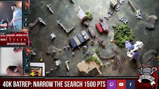 40k Battle Report: Narrow the Search 1500 pts