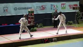 P1/2 Lambert vs Bernat - Epee Top 4 - Budapest JWC 2010