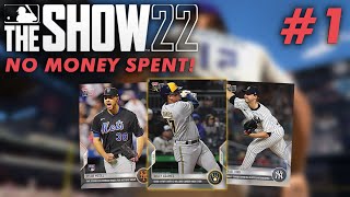 The Grind Starts! What to do first... MLB the Show 22 No Money Spent