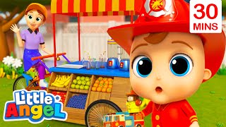 Fruity Flavors Song | Baby John’s Playtime Songs & Nursery Rhymes @littleangel